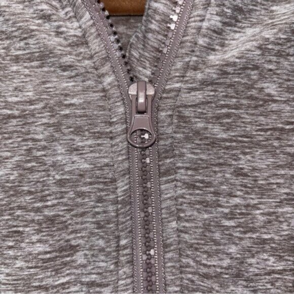 Yoga Lucious Women's Large Zip-Up Top Jacket Sweater Athleisure Tan Yoga Gym - Picture 6 of 9